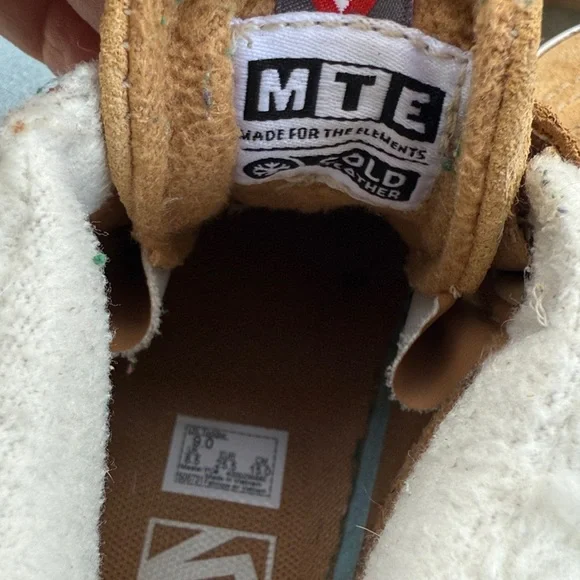 Vans Kids MTE Brown Suede Sneakers Water Resistant - Picture 5 of 5